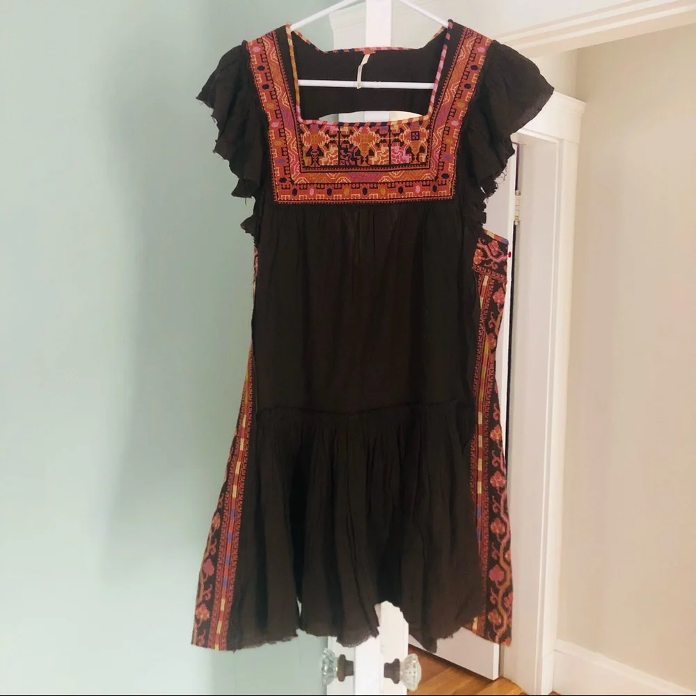 Free People Day Glow Mini in Bitter Oil Color GUC size XS